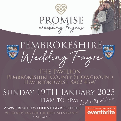 Pembrokeshire Wedding Fayre at The Pavilion, Pembrokeshire County Showground