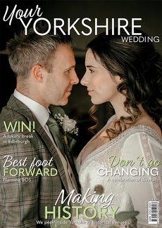 Cover of the January/February 2025 issue of Your Yorkshire Wedding magazine