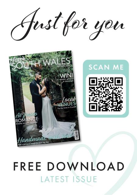 View a flyer to promote Your South Wales Wedding magazine