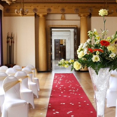 The Brangwyn is a wedding venue in Swansea known for its Art Deco décor