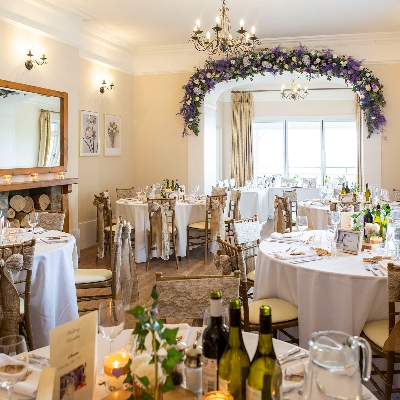 Caer Llan is an 18th-century country house wedding venue in Monmouthshire