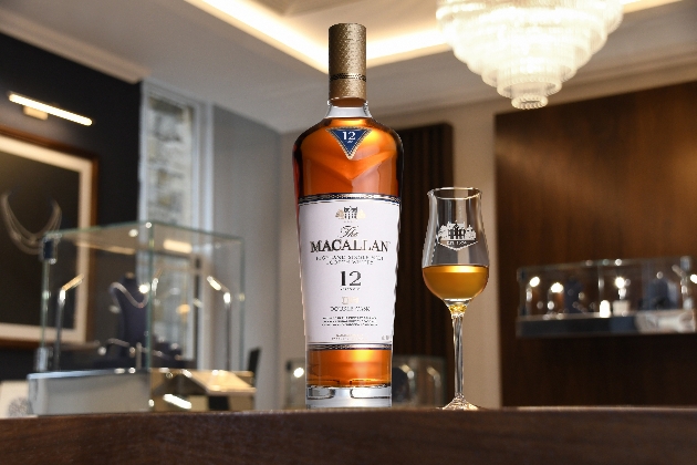 A bottle of Macallan whisky